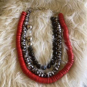 Sassy Jones Red Kamaria Necklace